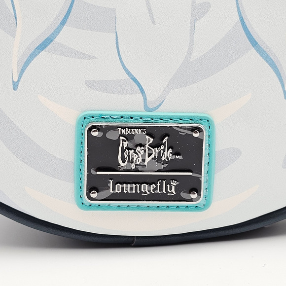 Loungefly Warner Bros. Tim Burton's Corpse Bride Emily Blue Crossbody Bag Purse - Picture 9 of 13